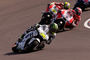 GP d'Argentine, Termas de Rio Hondo, MotoGP. Photo : motogp.com Superbe prestation de Cal Crutchlow, qui termine finalement sur le podium derrière Andrea Dovizioso.