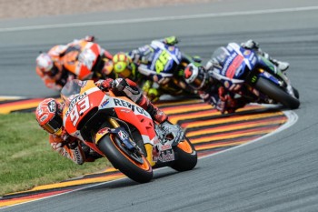 GP d'Allemagne 2015, Sachsenring, MotoGP. Photo : motogp.com Une fois passé en tête, Marc Márquez a été intouchable.