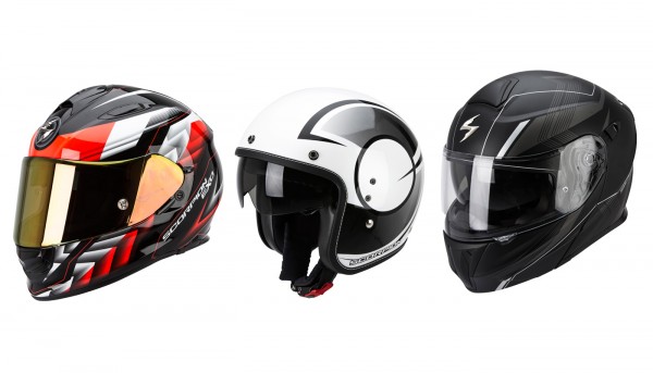 Nouveautés Scorpion 2016 : intégral Exo-510 Air, jet Belfast et modulable Exo-920